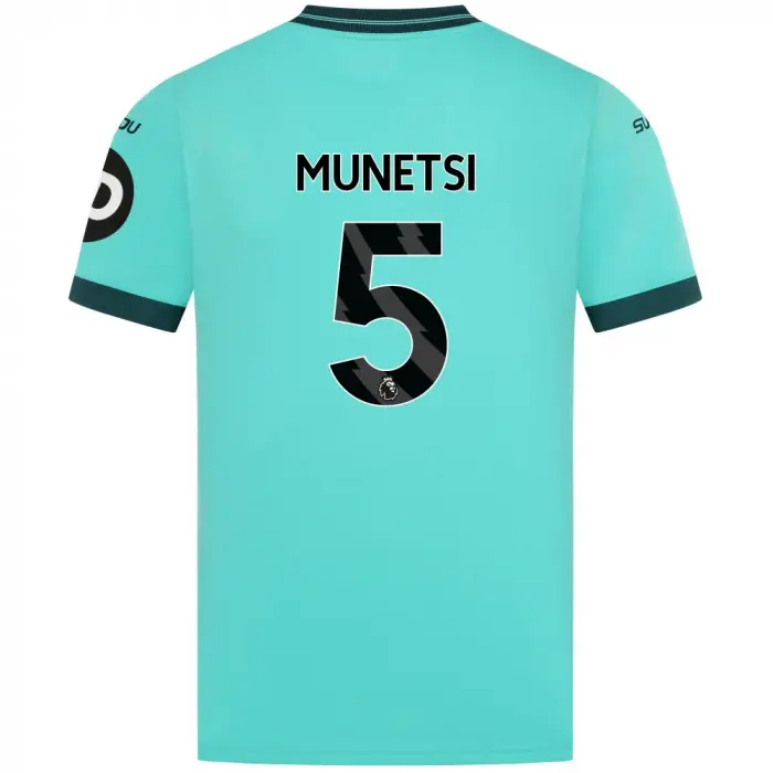 Wolverhampton Wanderers Shop | 2025-26 Wolves Away Shirt – Adult MUNETSI 5 Wolverhampton Wanderers Merchandise